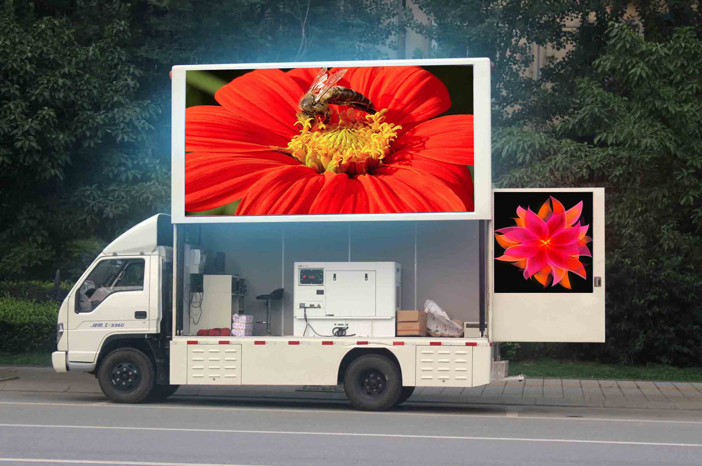 移動(dòng)led車載屏，LED車載屏，車載屏，車載led顯示屏，led車載屏價(jià)格，led車載屏廠家