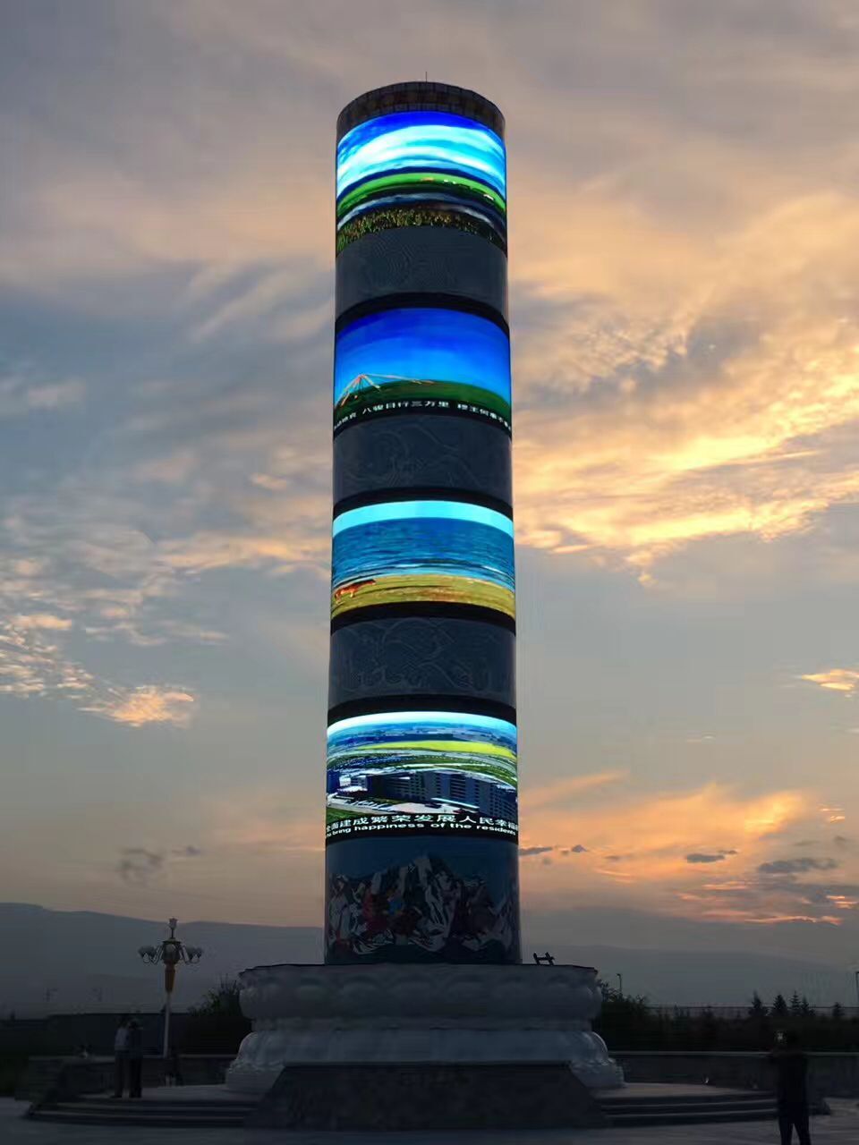 LED異形屏魅力無限成為城市風向標，led異形屏，led創意顯示屏